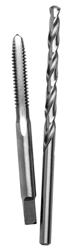 Century Drill & Tool 95307 Machine Screw Tap & Drill, 10-32NF 10-32, #21