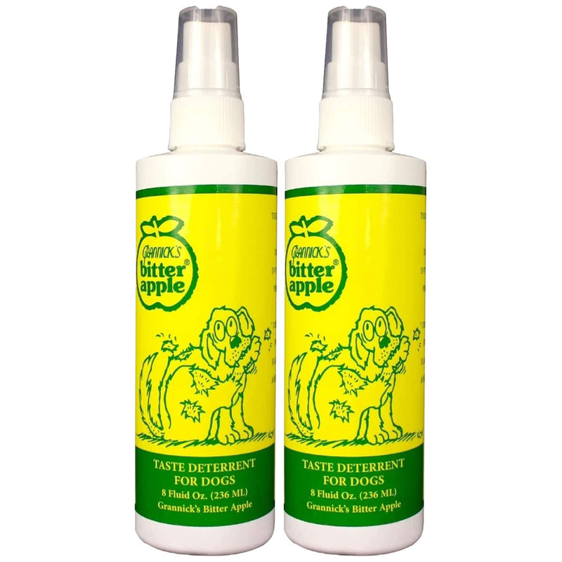 Grannicks Bitter Apple 8oz w/Sprayer-2 pack 8 Ounces (Pack of 2)