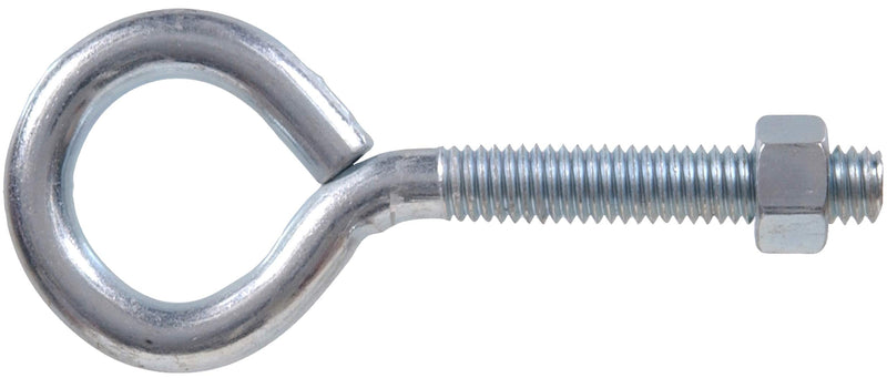 516 Eyebolts with Nuts, 5/16 x 3 1/4-Inch, 8-Pack,Zinc