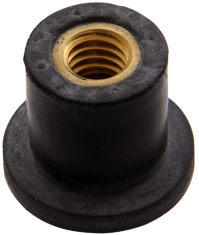 3327 ¼-20 x 3/4-Inch Expansion Nut, 10-Pack , Black