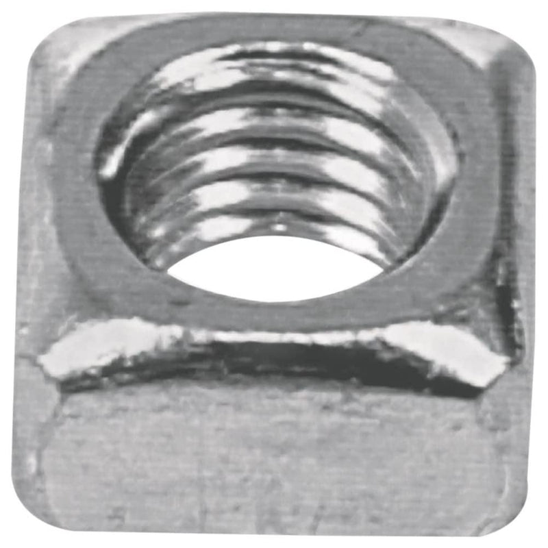 3337 5/16-18 Square Nut Zinc Plated, 30-Pack