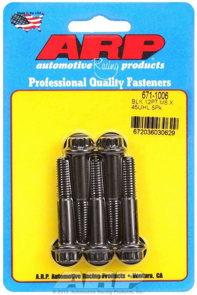 ARP (671-1006) Oxide Bolt, Black