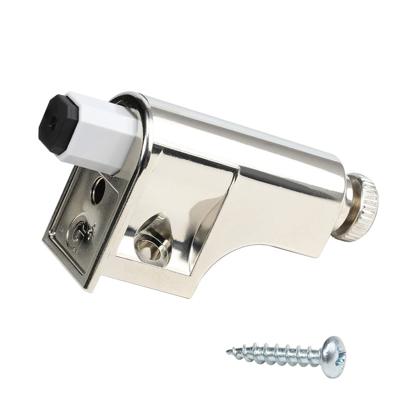 10 Pack Rok Hardware Soft Close Damper for Cabinet Doors/Compact/SoftClose Cabinet Adapter/Hardware/Hinge Polished Nickel Finish, SCD103 10