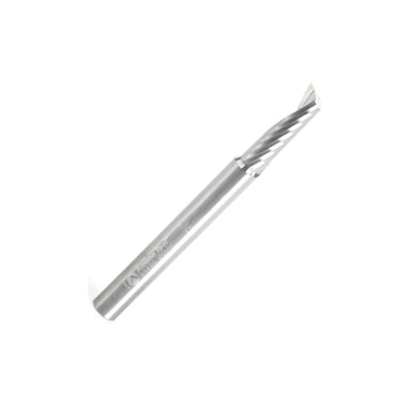 Amana Tool - 51496 Metric Solid Carbide CNC Spiral 'O' Single Flute, Aluminum Cutting 6 Di 6 D x 20 CH x 6 SHK