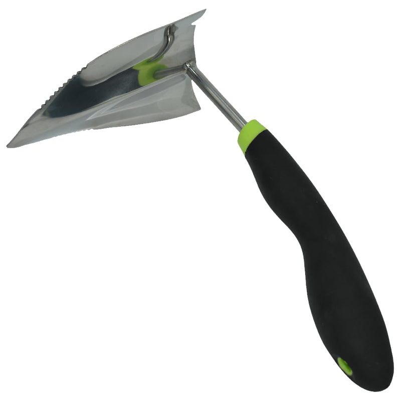 Zenport 15309B Ergonomic Garden Plow, Stainless Steel, Soft Cushion Grip