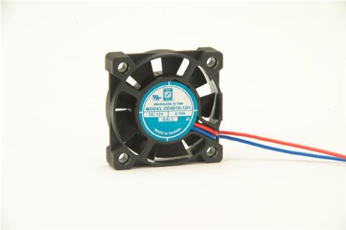 OD4010-24HB | 24 VDC | 40x40x10 mm | 7 CFM | 25dBA | 6000 RPM | Wire Leads | Crosses with C33903 (Nidec), GDA4010-24BB (Comair-Rotron) & AD0424HB-G76 (Adda)