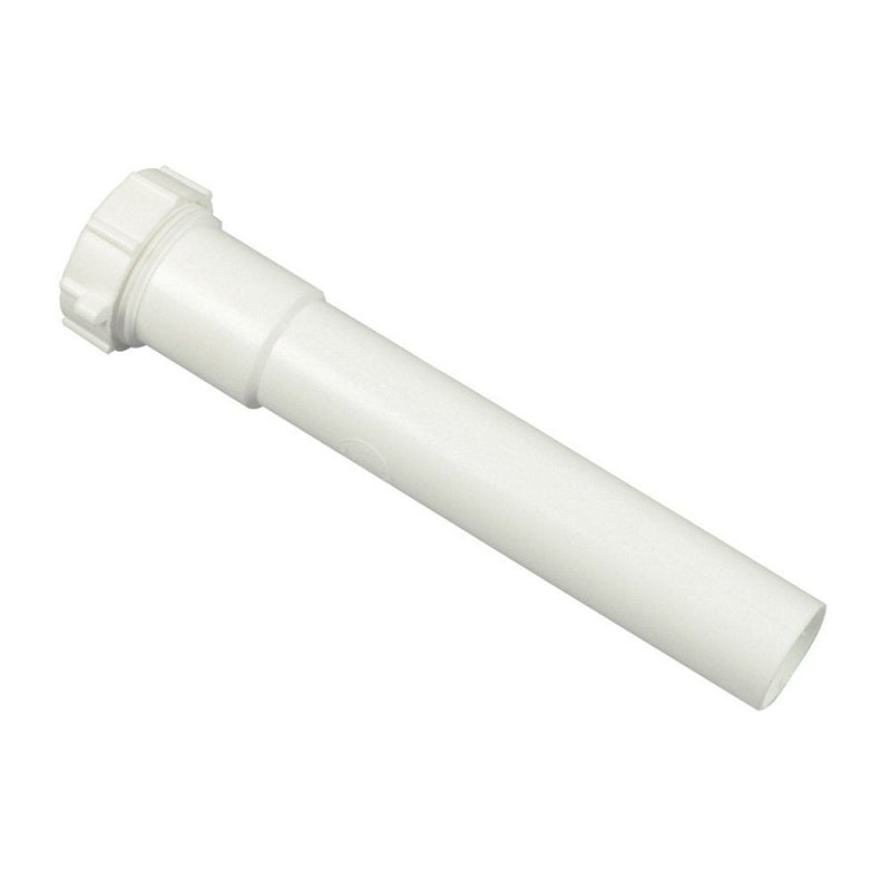 Danco 51668 1-1/4 X 8 EXTENSION TUBE WHITE Household, 1-1/4" x 8"
