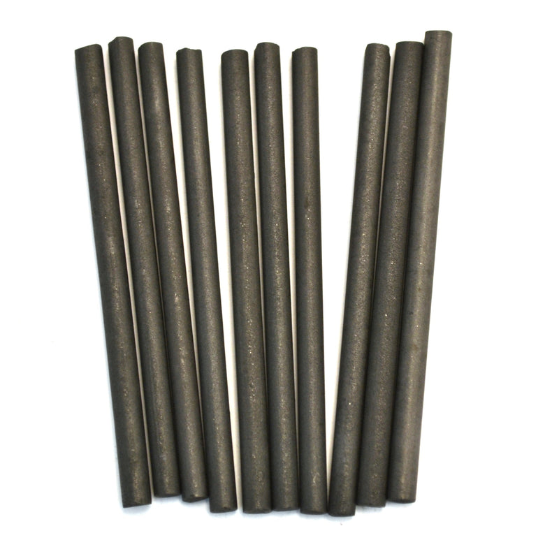 Eisco Labs Pack of 10 Carbon Rod Electrodes - 100 x 5mm