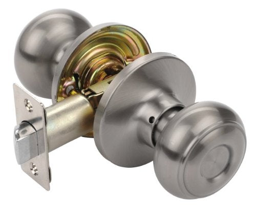 Dynasty Hardware V-SIE-82-US15 Sierra Passage Door Knob, Satin Nickel, Visual Pack