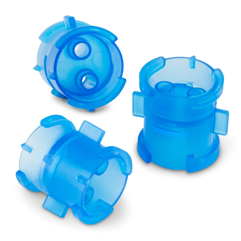 Practicon Lock-n-Reload Couplers, Combines Partial Dental High-Performance Impression Material Automix Cartridges with Twist Lock Design, Pack of 20