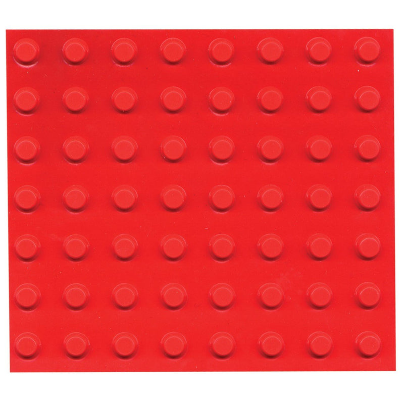 Bump Dots- Round-Flat Top-Fluor Orange-Small-56pk