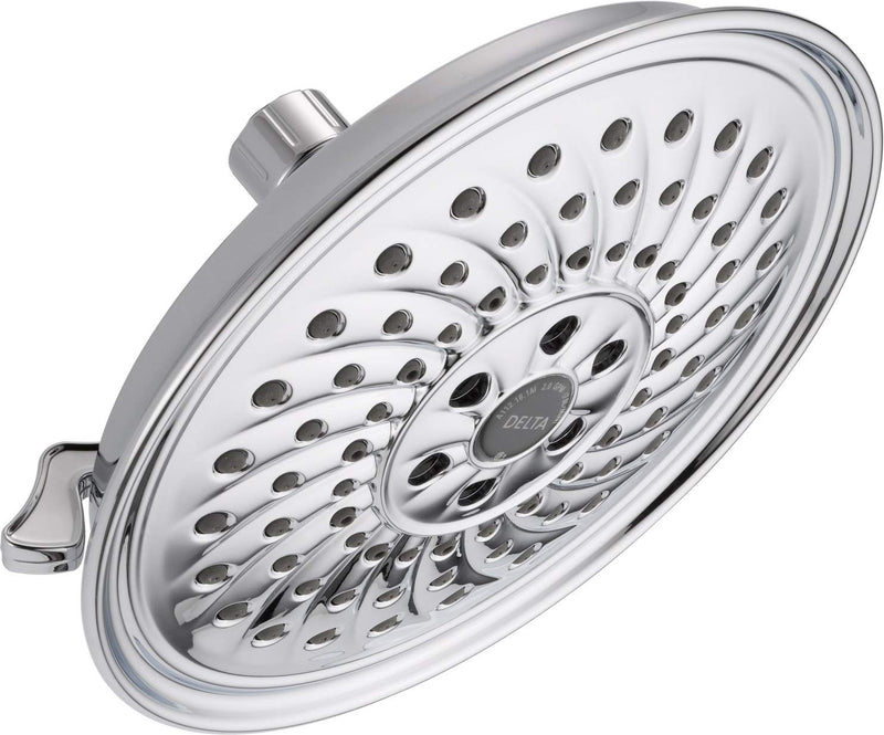 Delta Faucet 3-Spray Touch-Clean H2Okinetic Shower Head, Chrome 52687