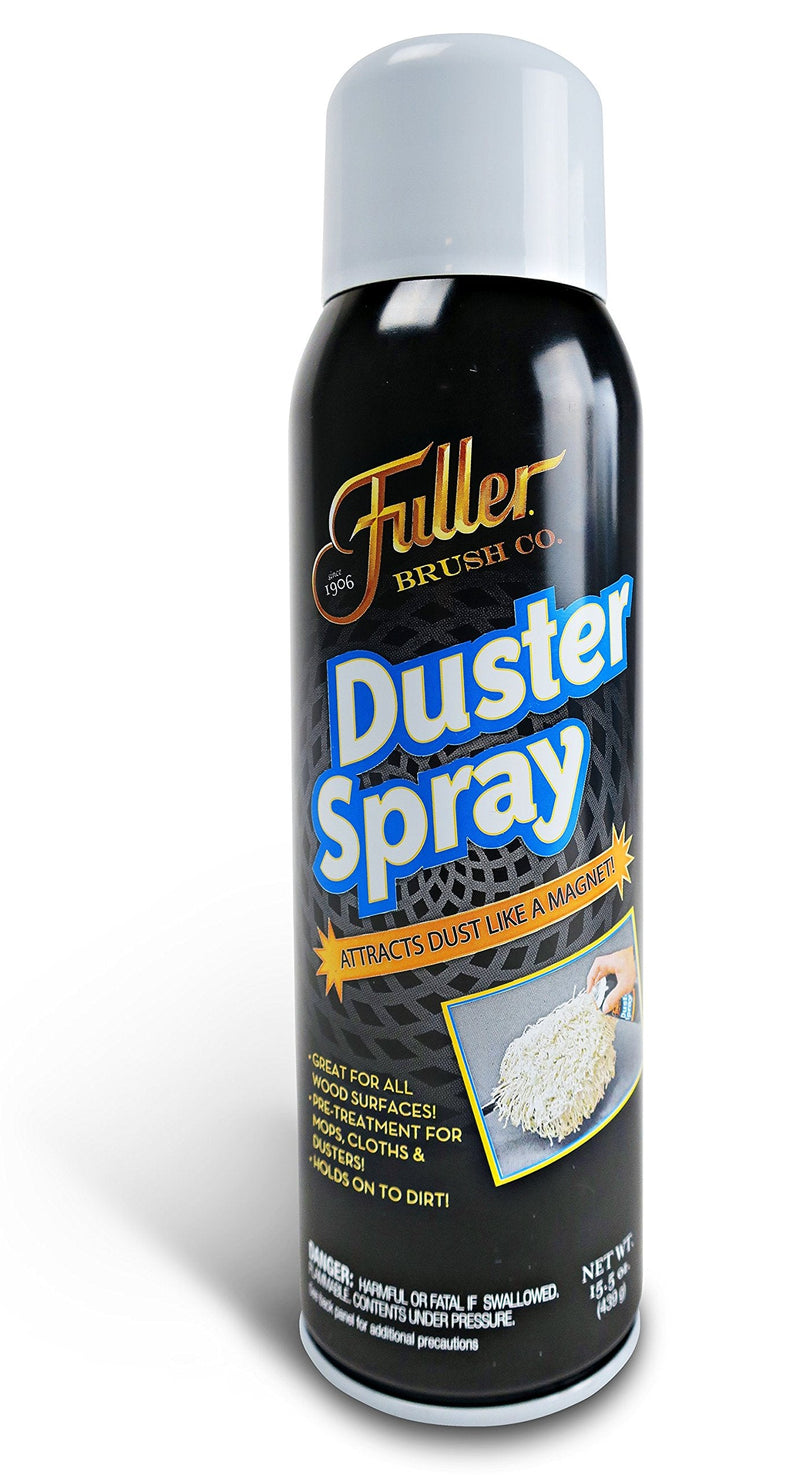 Fuller Brush Duster Spray – 15.5 oz Multi Surface Dust Removing Sprayer - Safe Household Cleaning for Floors, Furniture, Blinds & Car Interiors (Pack of 1) 1 Pack