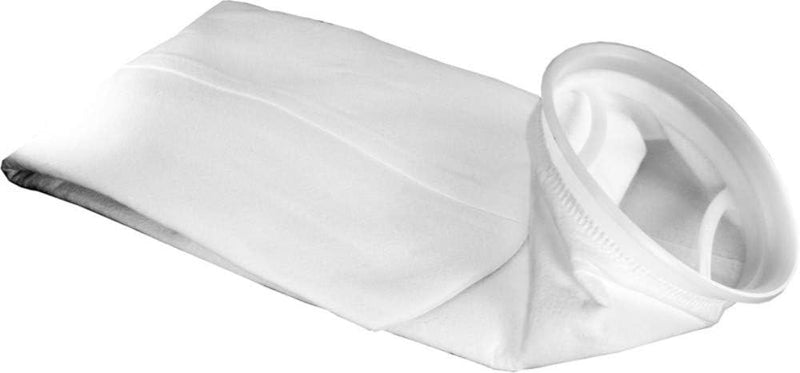 Duda Energy PESP2PW-50um 50 Micron Welded Polyester Felt Filter Bag 7" x 32" Industrial Size #2, Polyester 1