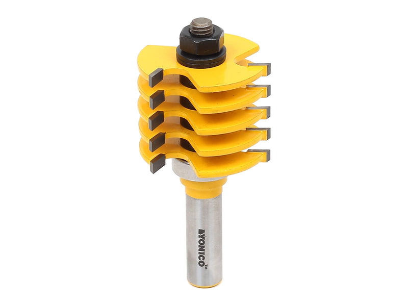 YONICO Router Bits Box Joint 1-1/2-Inch 1/2-Inch Shank 15130 4mm Kerf - 1-1/2" Height - 1/2" Shank