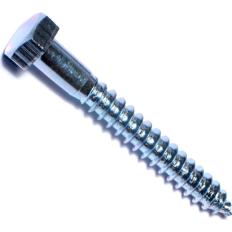 014973455507 Hex Lag Screws, 5/16 x 2-1/2, Piece-12