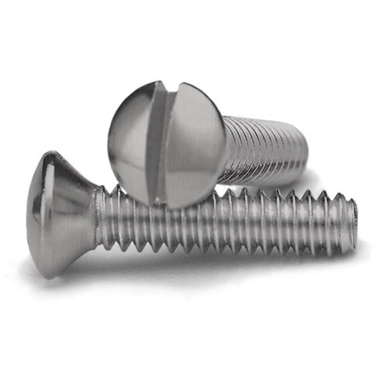 Amerelle PSN, 1/2", Nickel 1/2 Inch Wallplate Screws, 10 Pack