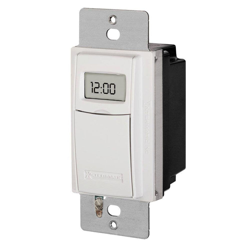 Intermatic ST01K Astronomic Digital In-Wall Timer Astro, No neutral wire