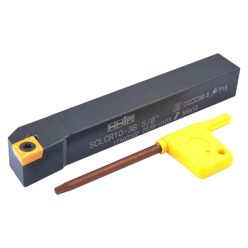 HHIP 2036-0103 Style STGCR 10-3B Turning Tool Holder 4-1/2" OAL, 5/8" Shank 10-3B Style