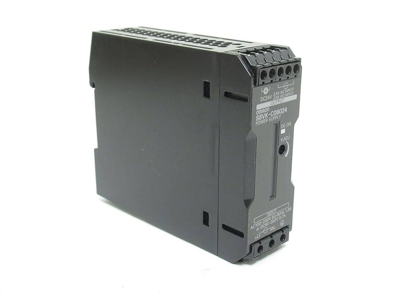OMRON S8VK-C06024 100-240VAC, 2.5A, 2.5AMP, 24VDC, 60W, Power Supply