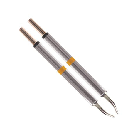 Thermaltronics M70TZ018 Tweezers Cartridge Pair - Long Reach Chisel 1.78mm (0.07in)