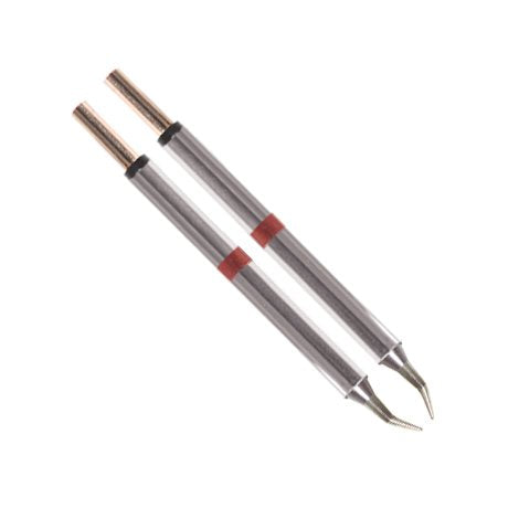 Thermaltronics M80TZ003 Tweezers Cartridge Pair - Micro Fine 0.25mm (0.01in)