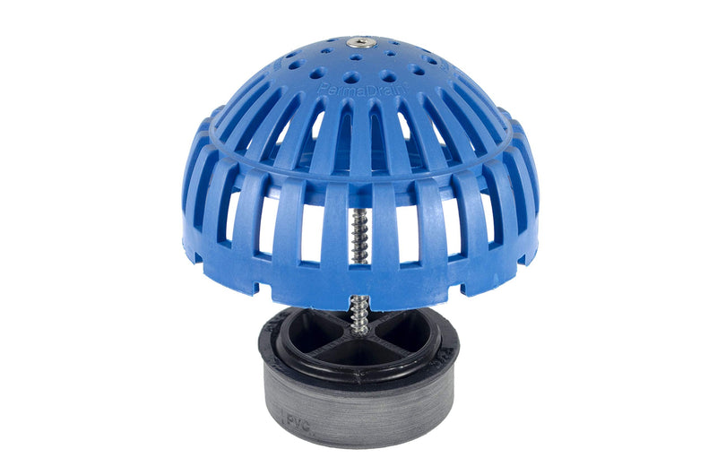 4 Inch PermaDrain Locking Dome Strainer Kit. Fits Zurn, Oatey, Wade, Josam, and Other Drain Brands
