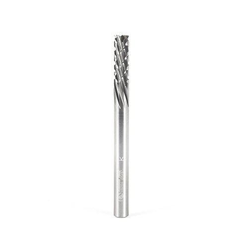 Amana Tool - 46264 Solid Carbide CNC Spiral Carbon Graphite & Carbon Fiber Panel Cutting 1
