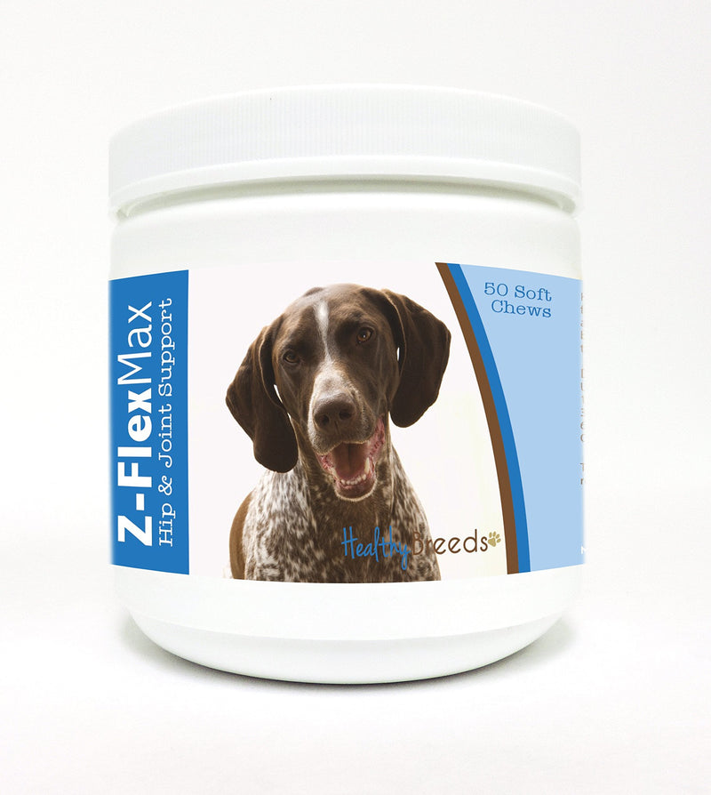 Healthy Breeds German Shorthaired Pointer Z-Flex Max Hip and Joint Soft Chews 50 Count - PawsPlanet Australia