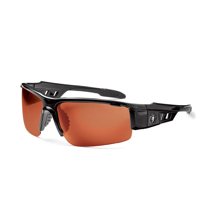 Ergodyne Skullerz DAGR Polarized Safety Sunglasses Copper Lens