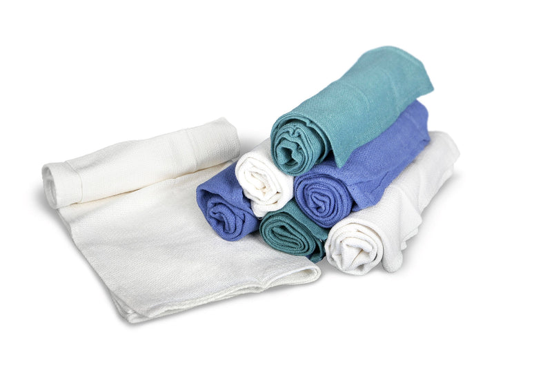 Medline Deluxe Sterile Disposable OR Towels, Blue, 27" Length, Pack of 10