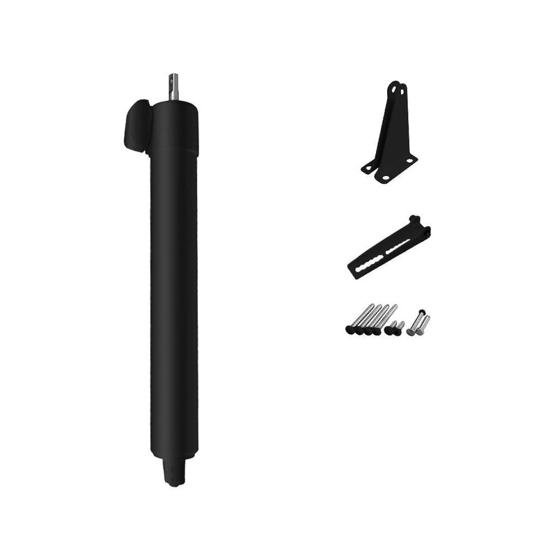 Touch 'n Hold Smooth - Heavy Duty Door Closer System (Black) Black - NewNest Australia