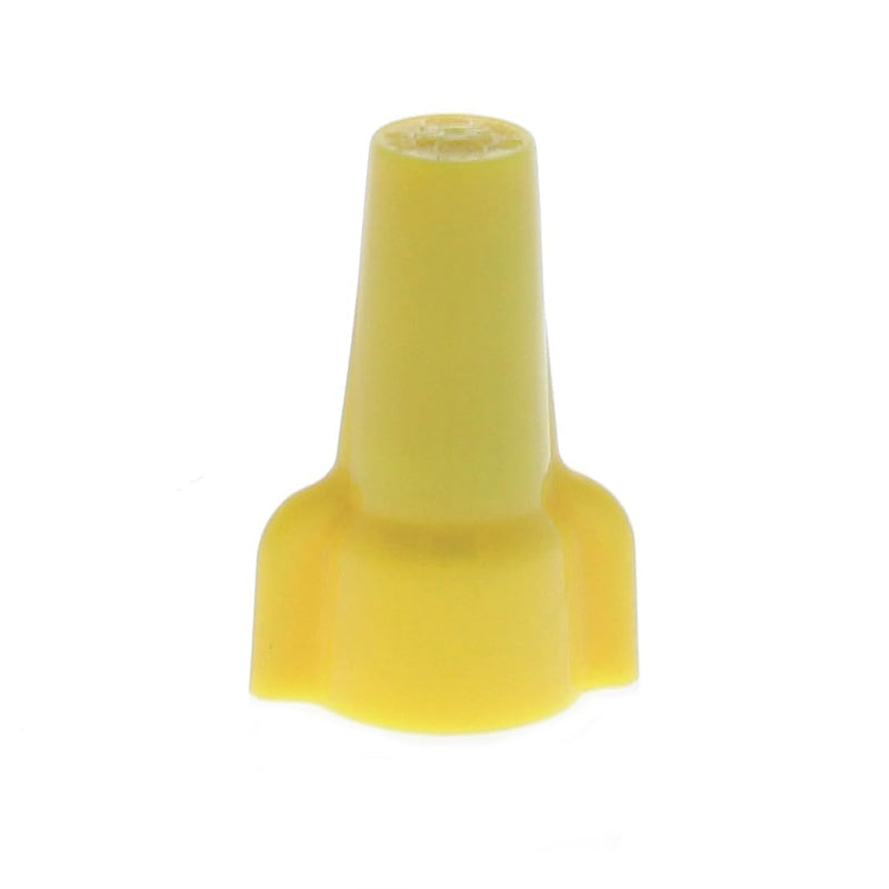 Ideal Electrical Wing-Nut Wire Connector, Model 451, Yellow, Copper Material, 500/Bag