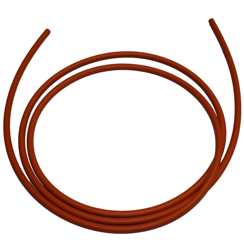.063'' (1/16" Actual) Silicone O-Ring Cord Stock, 70A Durometer, 0.063" Thickness, 10' Piece, Red (.063'' CS) 10 FEET