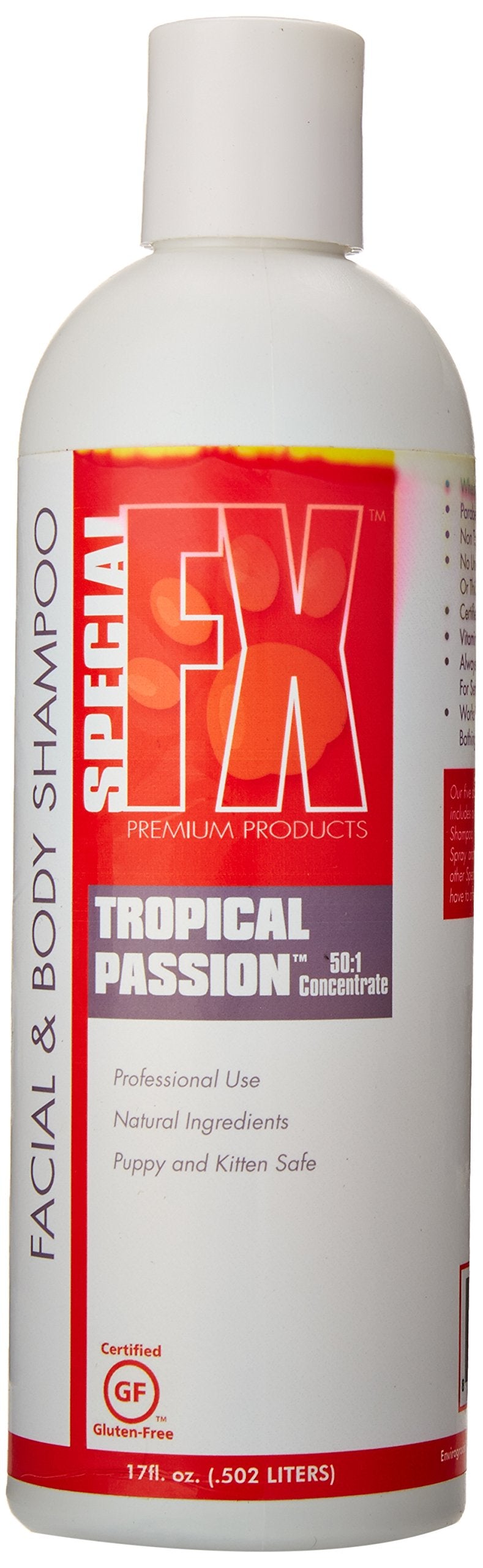 Special FX Tropical Passion Facial and Body Shampoo 17 oz - PawsPlanet Australia