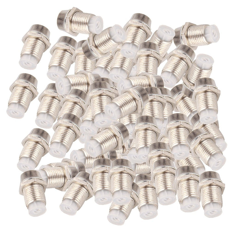 5mm Chrome Metal Light Emitting Diode LED Bezel Holder Panel Display (Pack of 50)