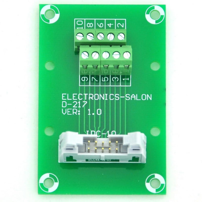 Flat Ribbon Cable 0.1" FRC Connector Breakout Board Module (IDC10 2x5Pin) IDC10 2x5Pin