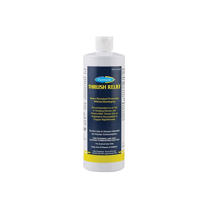Farnam Thrush Relief Thrush Treatment Aid in Horses and Ponies Brown 16 Ounces - PawsPlanet Australia