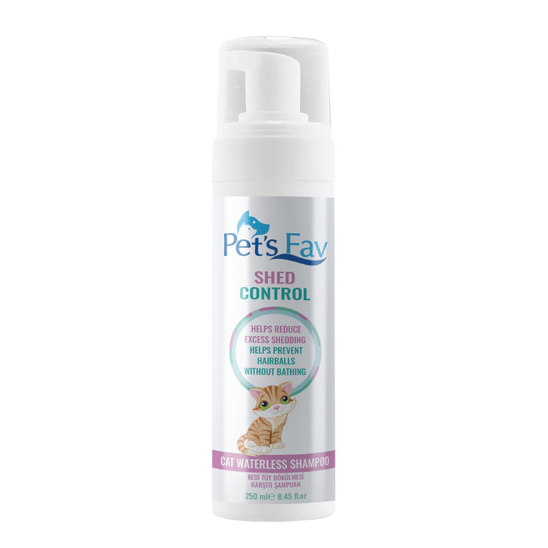 Cat Waterless Shed Control Shampoo -Good for Cats -No Rinse Dry Shampoo -Waterless Shampoo for Shedding Kitties -Dry Help for Shed Control -Pet Grooming Supply - PawsPlanet Australia