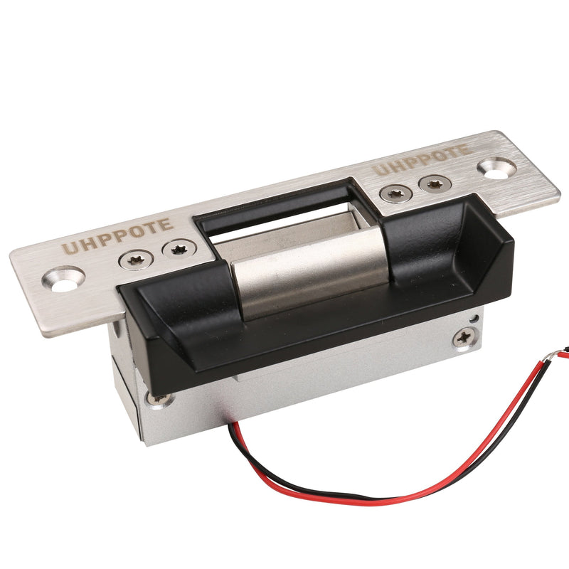 UHPPOTE ANSI Standard Heavy Duty Electric Strike Lock Fail Secure for Door Access Control System Mortise or Cylindrical Lock