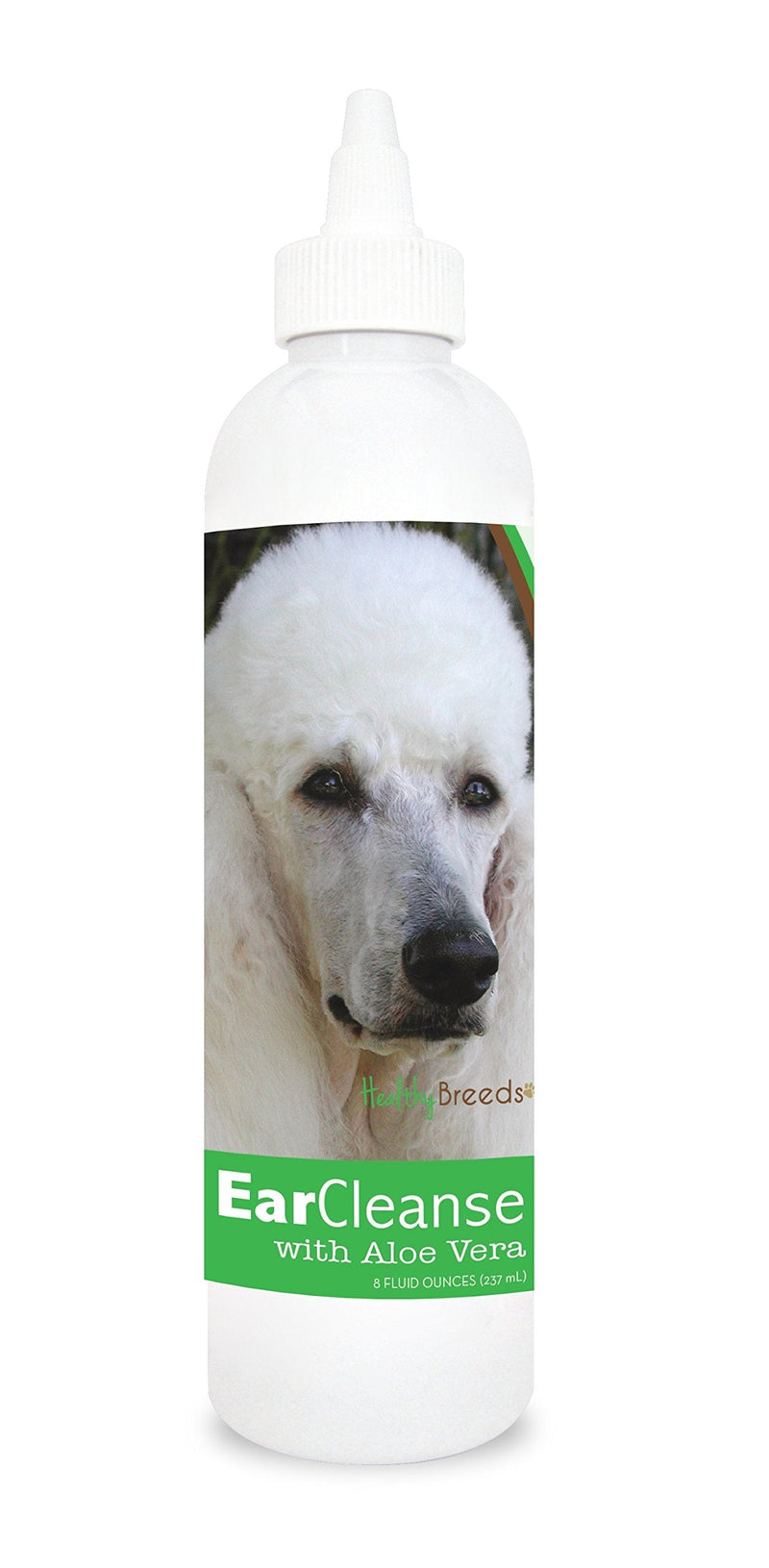 Healthy Breeds Poodle Ear Cleanse with Aloe Vera Cucumber Melon 8 oz - PawsPlanet Australia