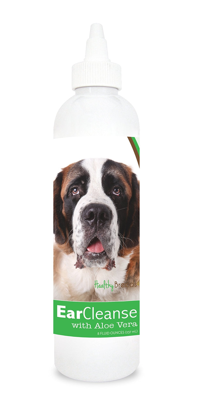 Healthy Breeds Saint Bernard Ear Cleanse with Aloe Vera Cucumber Melon 8 oz Cucumber Melon 8oz