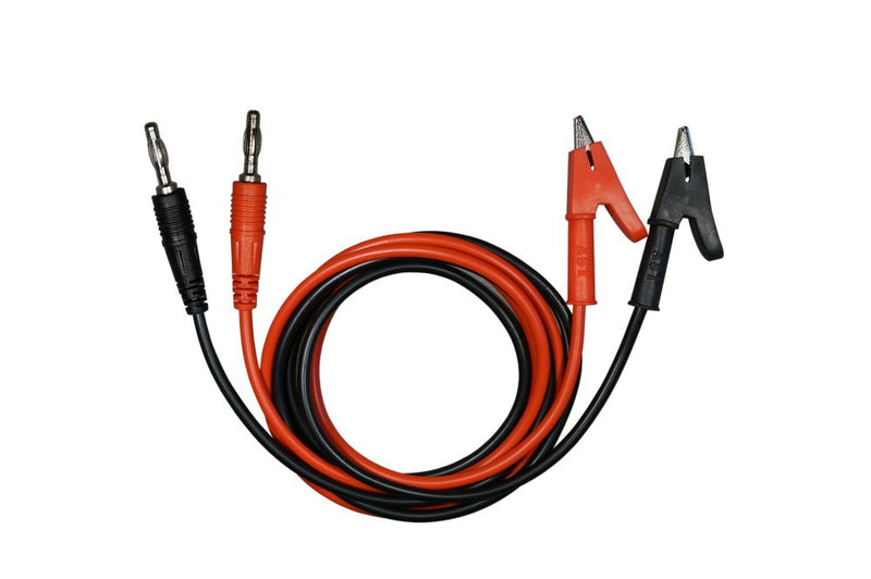 Test Lead Banana Plug to Alligator Clip Heavy Duty [3 feet] for DMM Multimeter