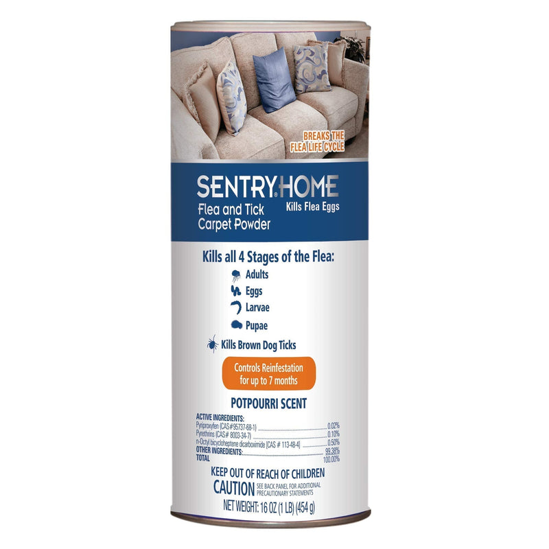 Sergeant's Pet 3235 Flea & Tick Carpet Powder 16Oz - PawsPlanet Australia