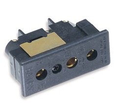 Marinco Power Products 20FR Bates Stage Pin (20A/ 125V) Female Panel Mount
