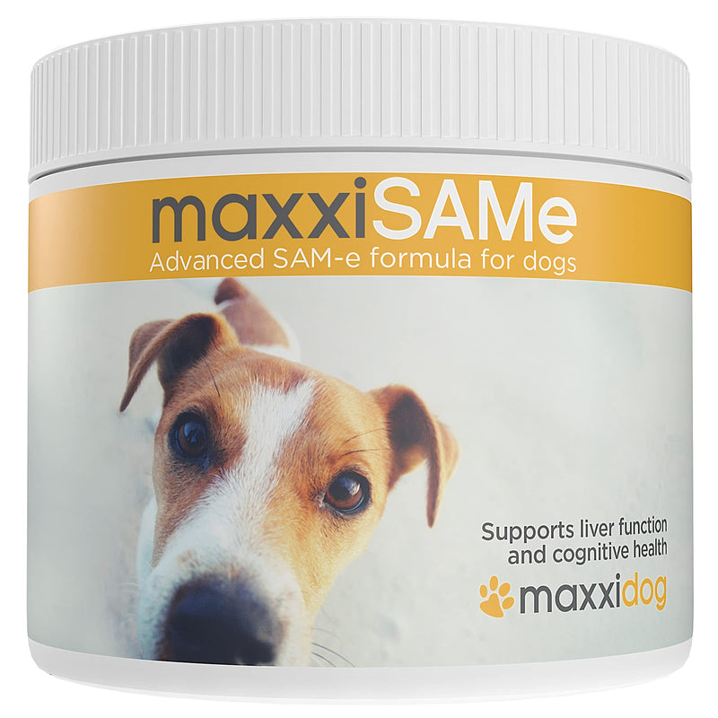 maxxiSAMe Sam-e Supplement for Dogs - Dog Liver and Cognitive Brain Support - Given with Food Powder 5.3 oz - PawsPlanet Australia