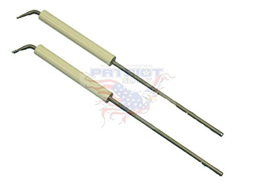 CARLIN 82776S Electrode Set, 7" Nominal, Approx. 8 3/4" OAL