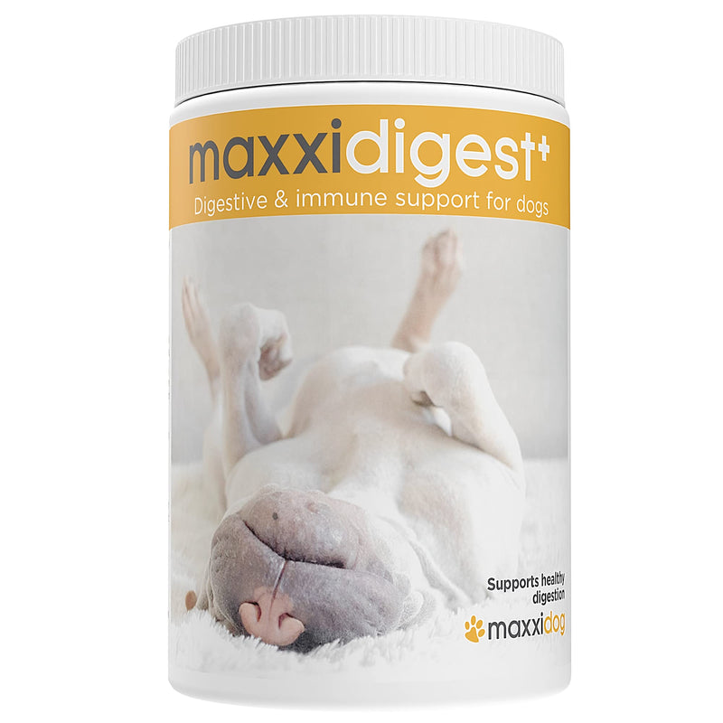 maxxidigest+ Probiotic & Prebiotic Powder Supplement - Digestive & Immune Support for Dogs, 13.2oz 13.2 Ounce (Pack of 1) - PawsPlanet Australia