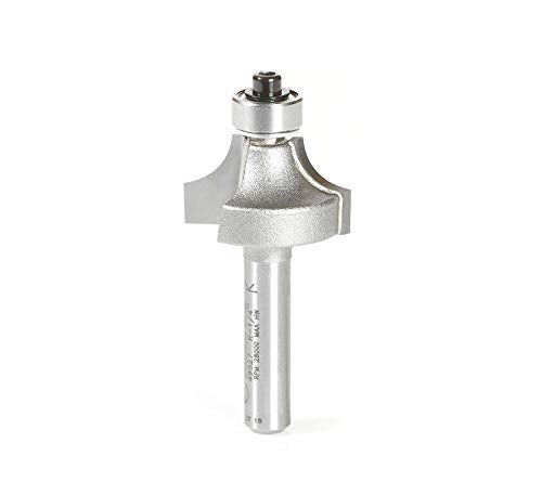 Amana Tool - 49527 Carbide Tipped Corner Round 1/4 Radius x 7/8 Dia x 1/2 x 1/4" Shank