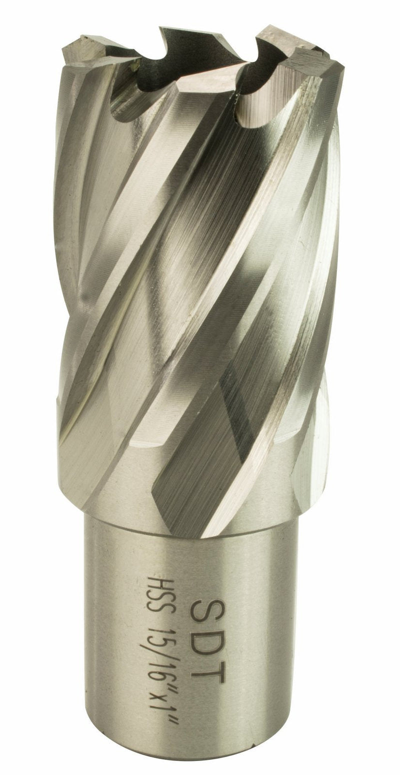 Steel Dragon Tools 15/16" x 1" High Speed Steel Annular Cutter with 3/4" Weldon Shank